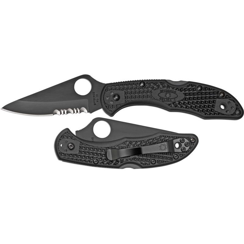 Spyderco Delica 4 Noir C11Psbbk