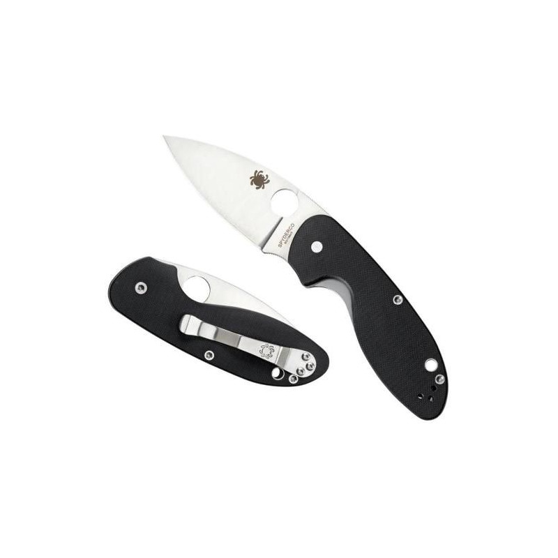 Navaja Spyderco Efficient Filo Liso Acero