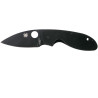 Navaja Spyderco Efficient Filo Liso Negro