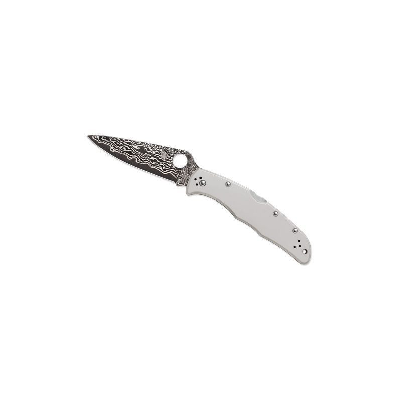 Spyderco Endura 4 Damascus Titanium Knife