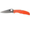 Spyderco C10Fpor Endura 4 Flat Ground Frn Orange