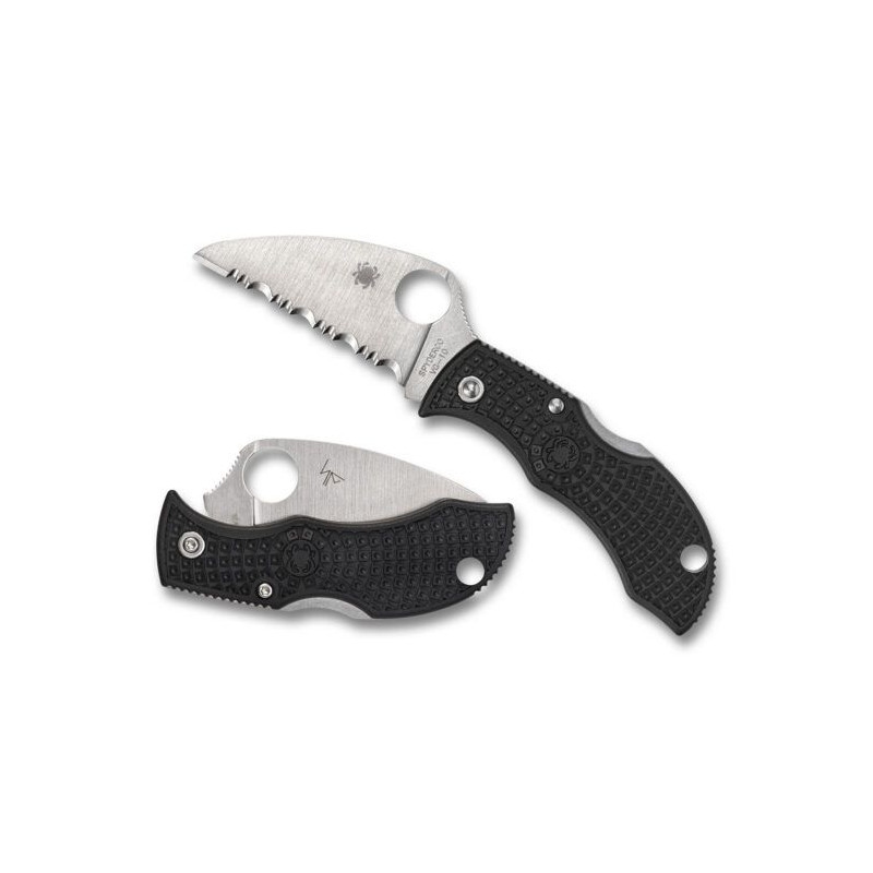Manbug Wharncliffe Coltello SPYDERCO Dentato Mbkws 5Cm