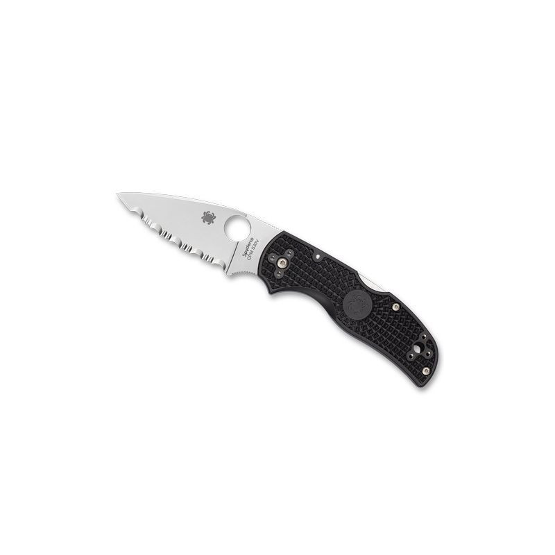 Spyderco Native 5 Knife Handle Frn Steel Edge Serrated