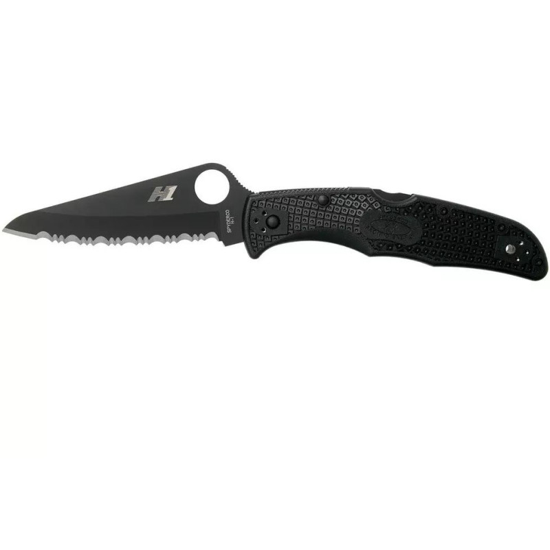 Spyderco Pacific Salt 2 Black C91Sbbk2 Navaja Dentada