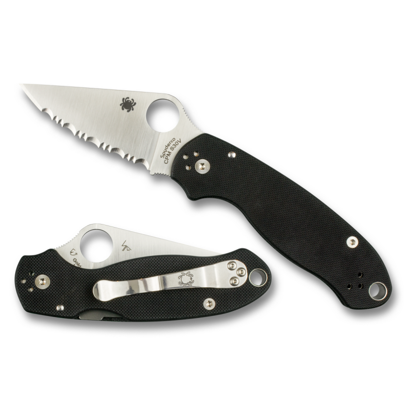 Spyderco Faca para 3 serras afiadas de aço