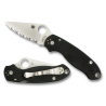 Navaja Spyderco Para 3 Acero Filo Sierra