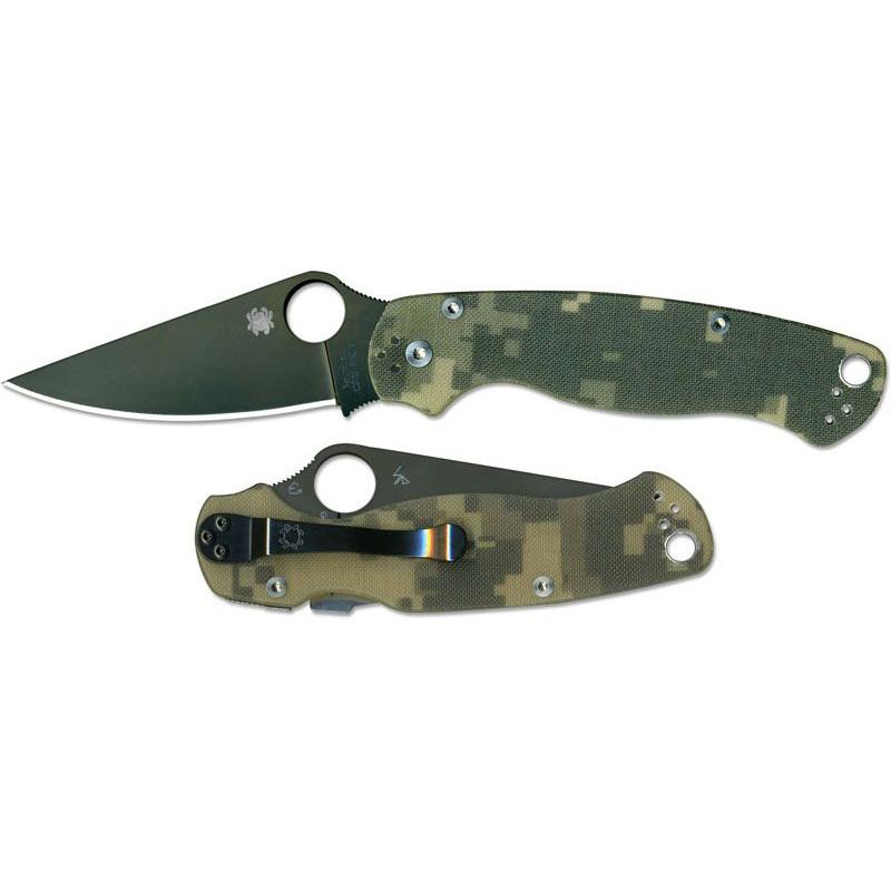 Spyderco pour Military 2 Camo C81Gpcmobk2