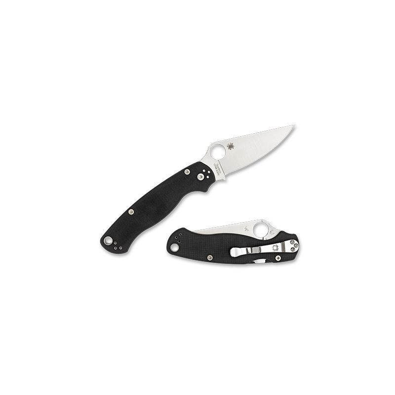 Coltello tascabile paramilitare SPYDERCO 2 per mancini