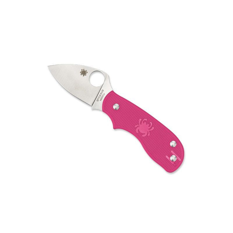 Navaja Spyderco Squeak Rosa