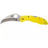 Navaja Spyderco Tasman Salt 2 Amarillo Filo Liso