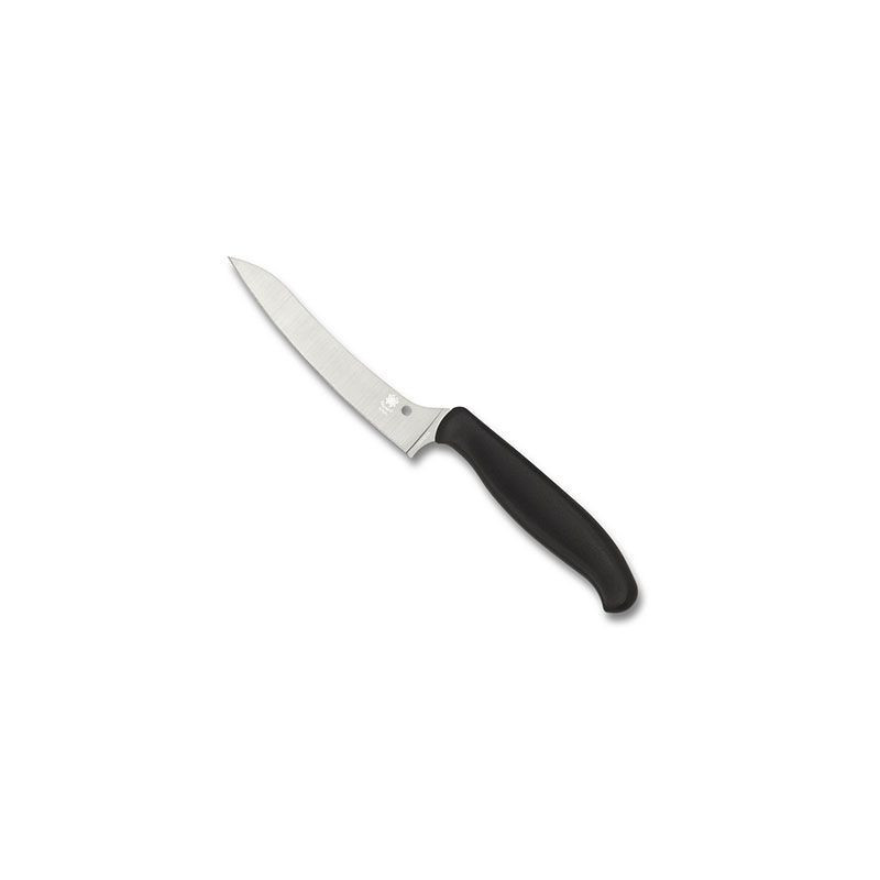 Cuchillo Spyderco Z-Cut Con Punta Negro Filo Liso