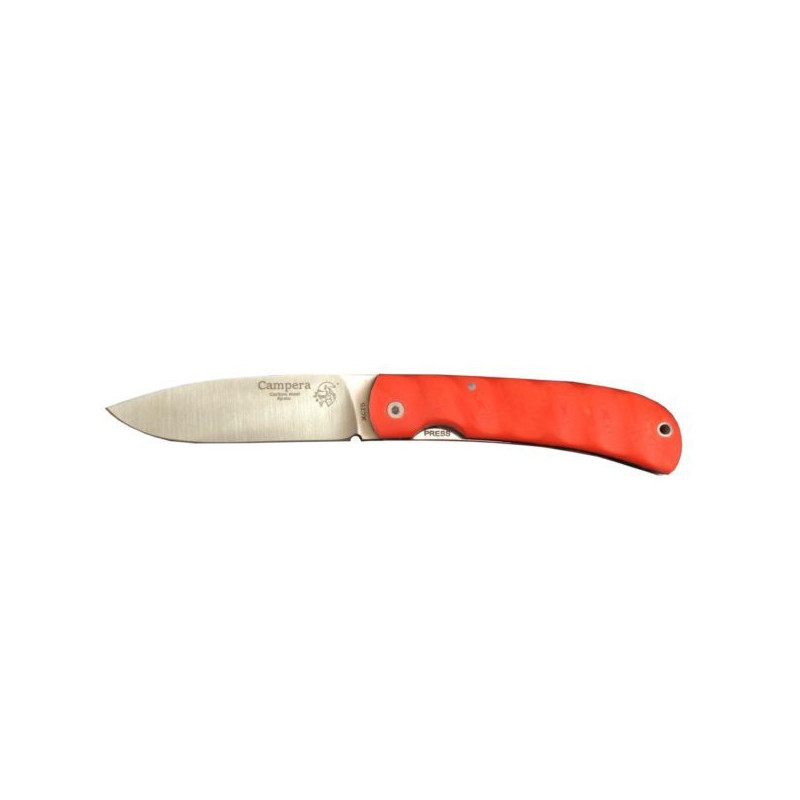 J&V CAMPERA MICARTA FLUOR penknife with XC75 carbon steel blade