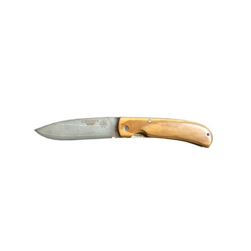 J&V Campera olive knife with Japanese VG-10 steel blade