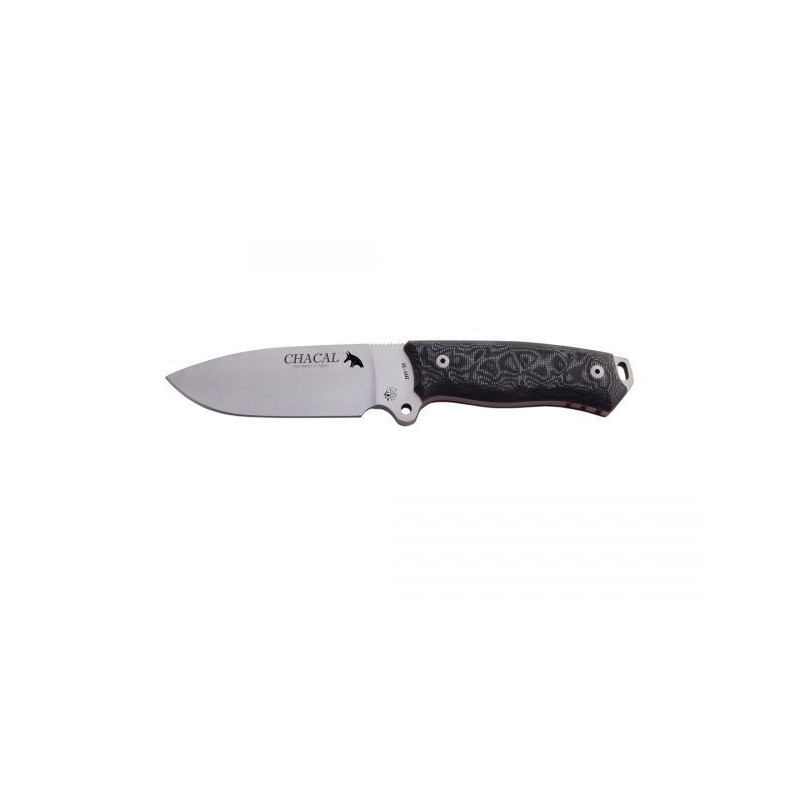 Couteau J&V CHACAL MICARTA NEGRA ECO SHEATH