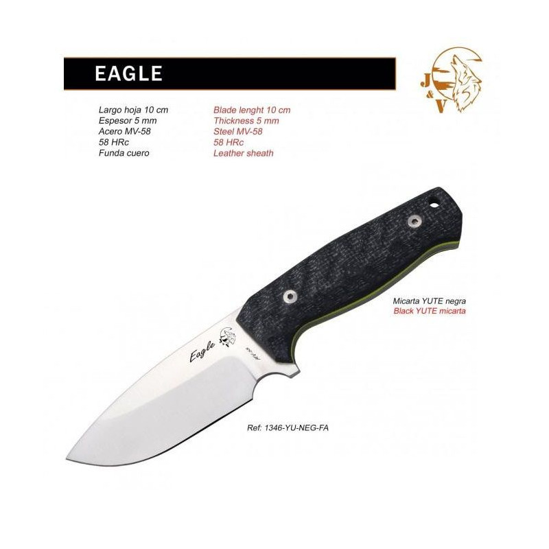 Coltello J&V Eagle Micarta MV-58