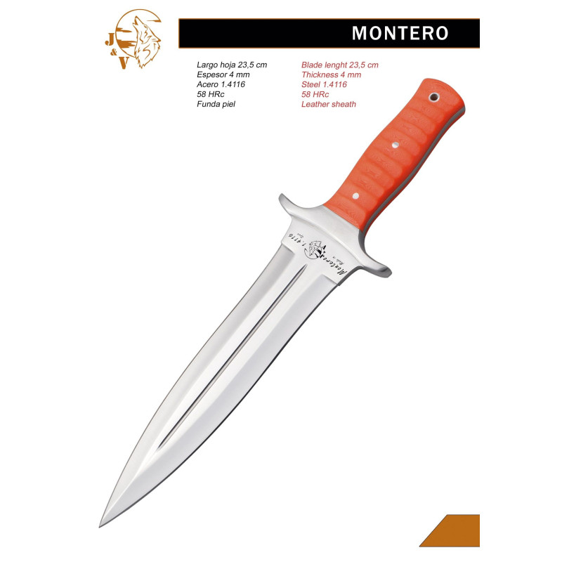 FLUORESCENT ORANGE MICARTA MONTERO