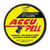 Balines Webley Accupell 4,5 mm 500 ud