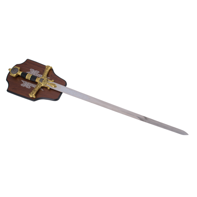 Sword S0185 Model of King Salomon with engraved finishes on the blade
