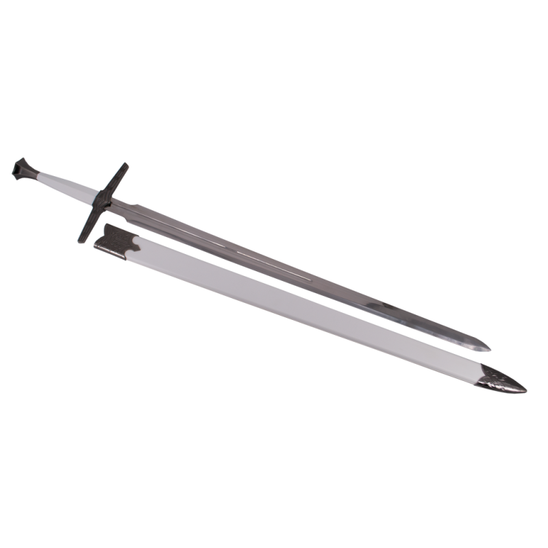 Épée S0251 Geralt de Riva (The Witcher) Silver Sword Model réplique non officielle