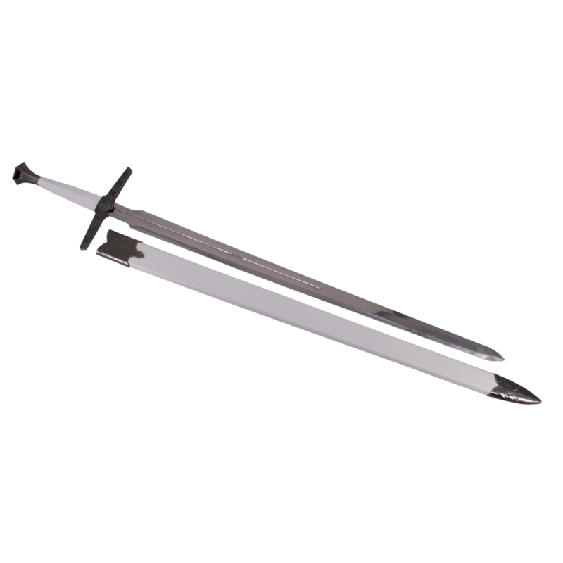 Espada S0251 Modelo de la espada de plata de Geralt de Riva (The Witcher) réplica No oficial