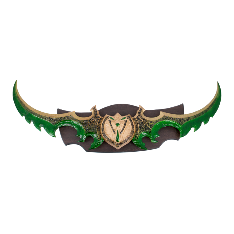 Espada S0515 Warglaives Modelo de Illidan's Azzinoth of Warcraft Modelo não oficial
