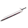Espada S3003 Modelo de espada Templaria con acabad