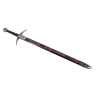 Espada S3003 Modelo de espada Templaria con acabad