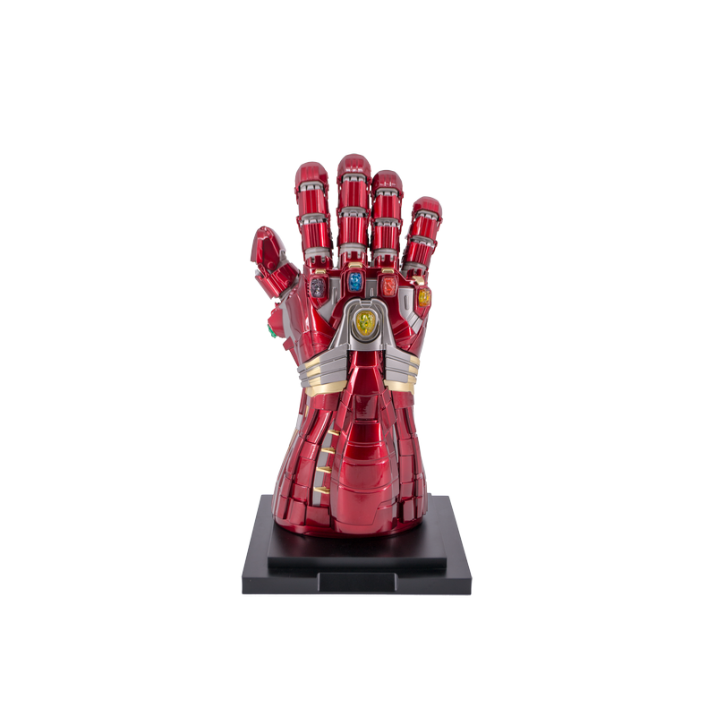 Luva S0249 Nano Modelo Homem de Ferro Manopla Metal Infinity. Réplica não oficial