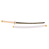 Katana S0244 de Demon Slayer empuñada por Agatsuma