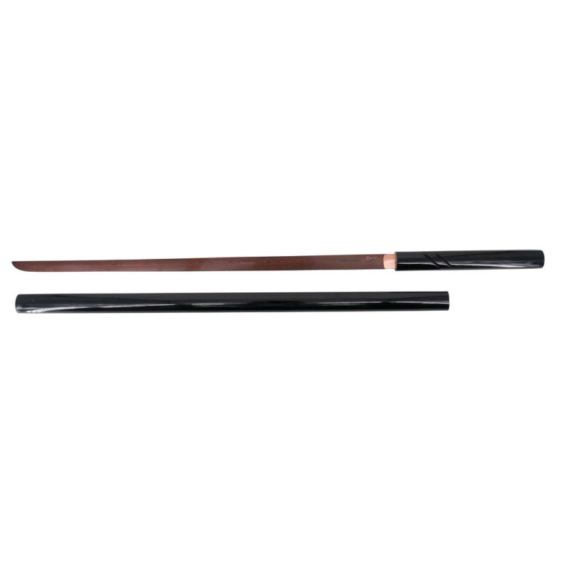 Shirasaya Funcional S5007 de 105 cm hoja de acero de damasco rojo