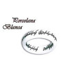 ANILLO PORCELANA BLANCA DE LA PELICULA EL HOBBIT