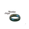 ANILLO PORCELANA NEGRA DE LA PELICULA EL HOBBIT