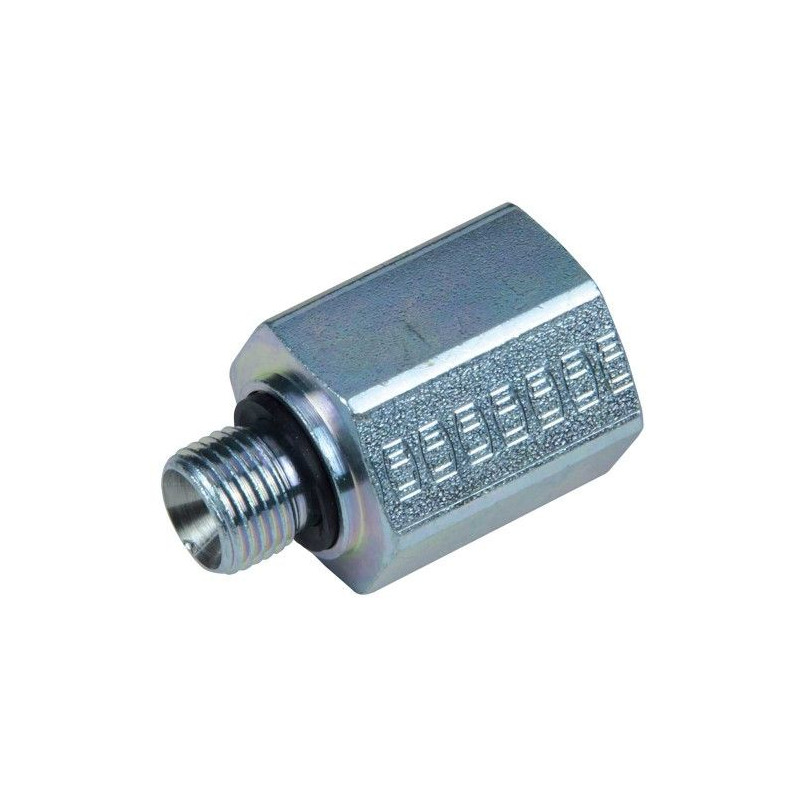 Adaptador 18 BSP macho con junta - 14 BSP hembra