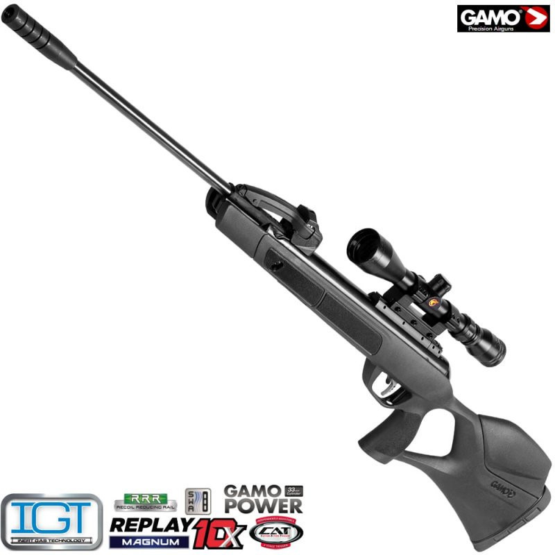 GAMO REPLAY X MAGNUM IGT CARABINA CALIBRE 5,5 MM