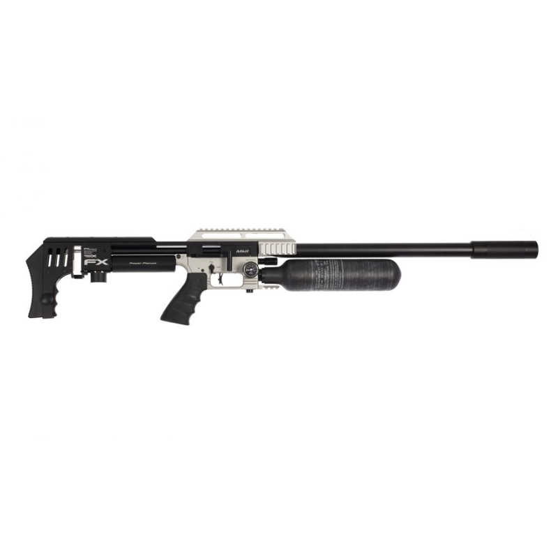FX Impact MKII Sniper Edition carabina, Power Plenum, prata 6.35mm