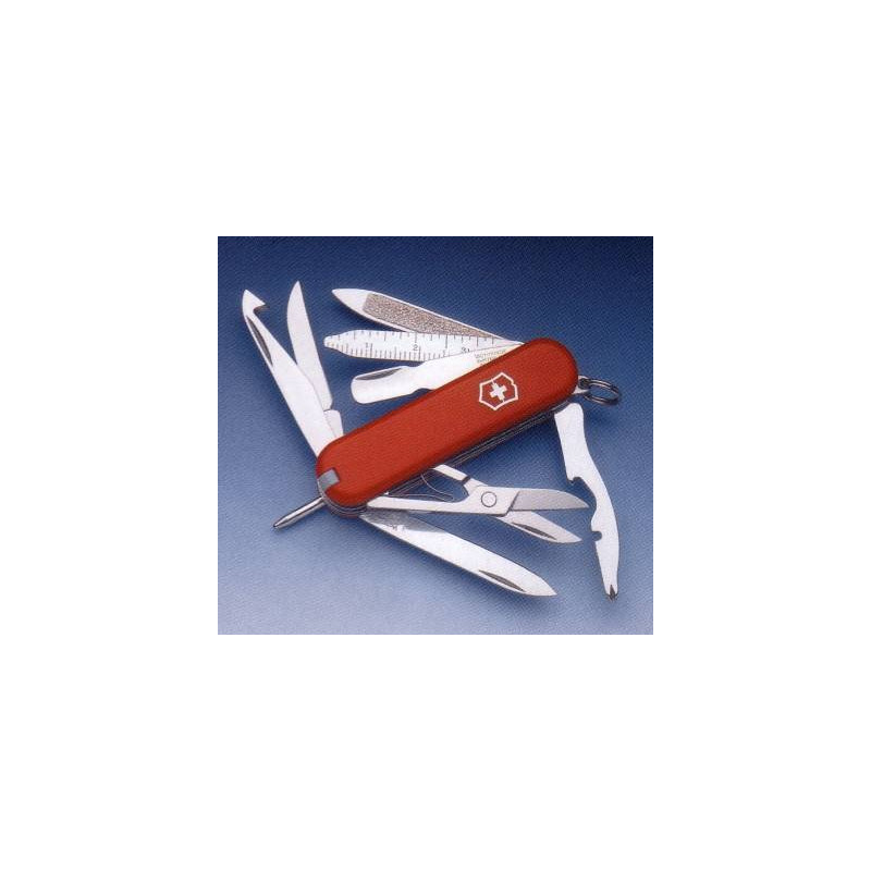 FACA MULTIUSO MINICHAMP VICTORINOX VERMELHA
