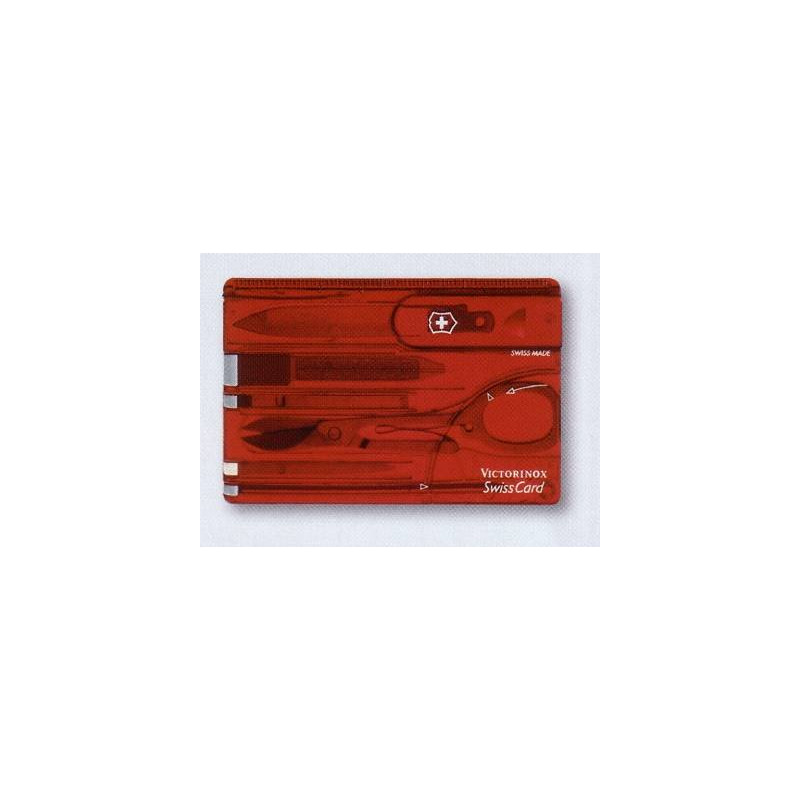 MEHRZWECKMESSER VICTORINOX SCHWEIZER KARTE ROT