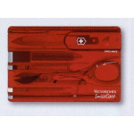 NAVAJA MULTIUSOS VICTORINOX SWISS CARD ROJA