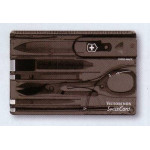 NAVAJA MULTIUSOS VICTORINOX SWISS CARD NEGRO