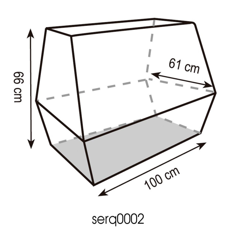 Large tailgate Transportín