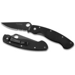 NAVAJA MILITARY HOJA NEGRA LISO