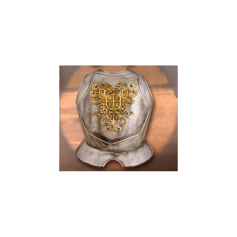 MITTELALTERLICHER BRUSTPANZER. GRAVIEREN