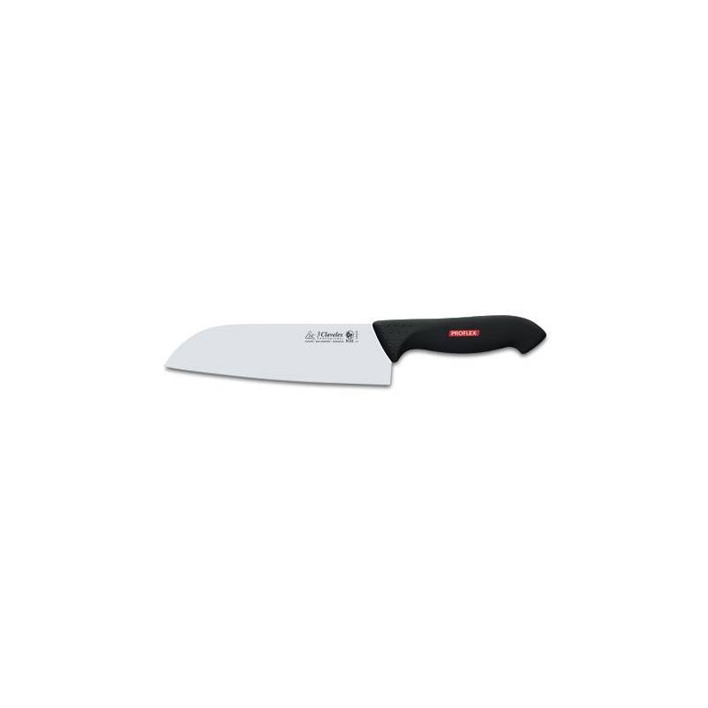 COUTEAU SANTOKU PROFLEX NOIR