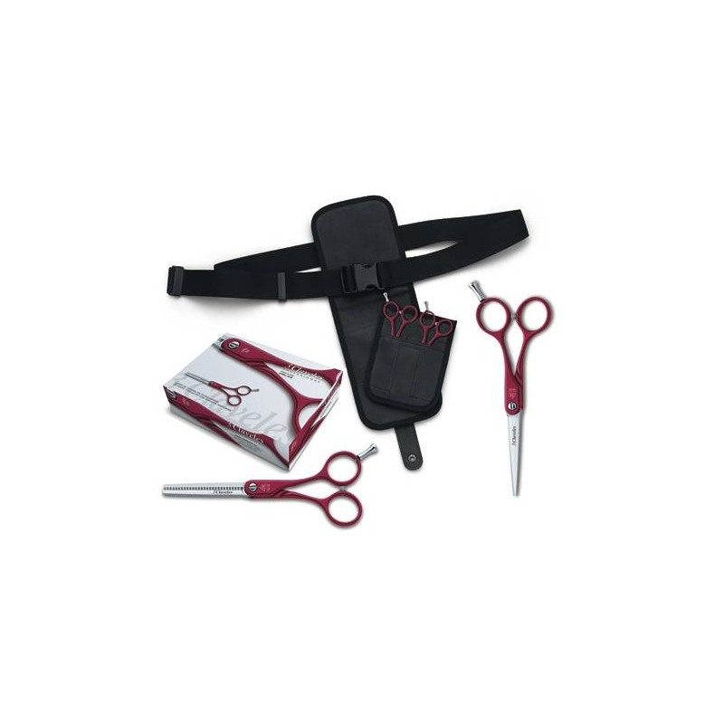 SET FORBICI DA CINTURA ROSSO