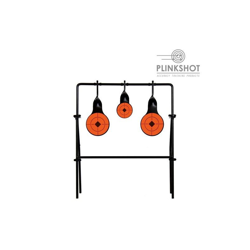 Diana 3 éléments rotatifs simples Plinkshot - avec support