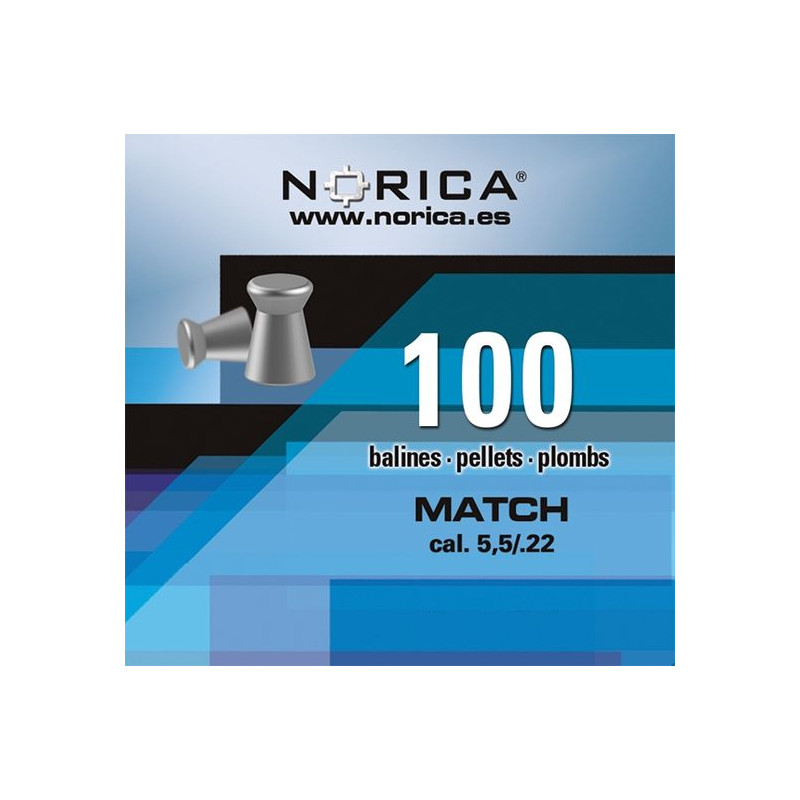 BALIN MATCH NORICA CAIXA DE CARTÃO DE 5,5 MM