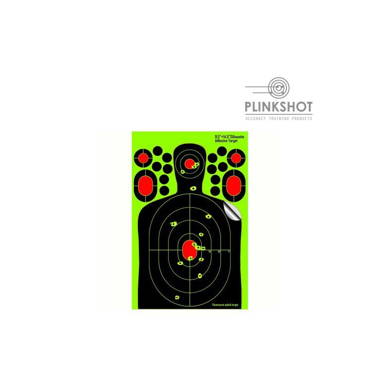 Diana Adhésif réactif silhouette Plinkshot - 37 cm