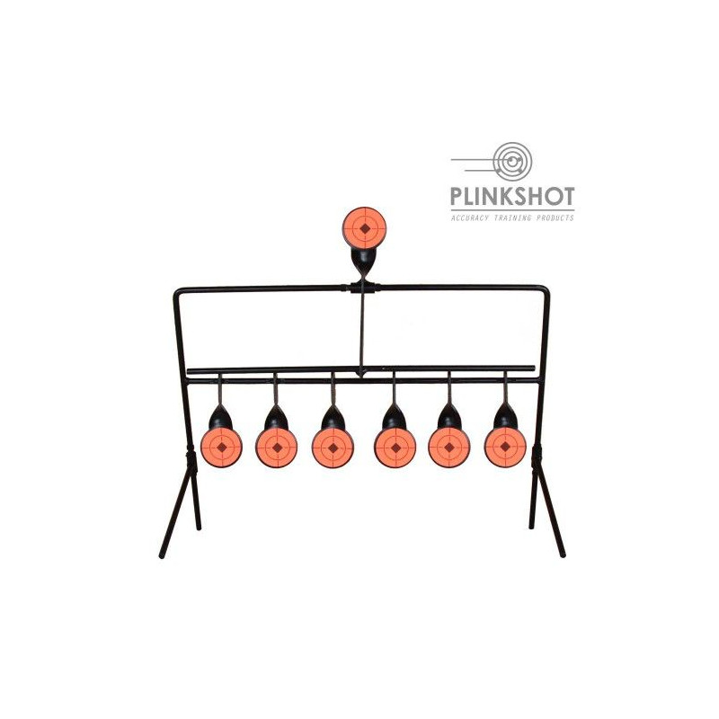 Diana Plinkshot rotatif facile à réinitialiser - 7 éléments