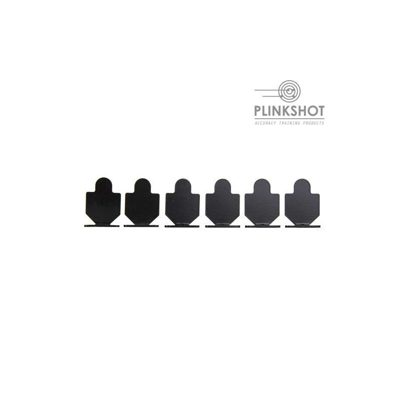 Target simple silhouette Plinkshot - 6 elements