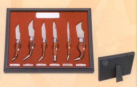 COLLEZIONE DI COLTELLI STAMINA MARTINEZ ALBAINOX CON MANICO 01213